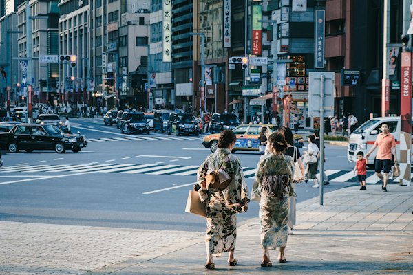 都市の雑踏