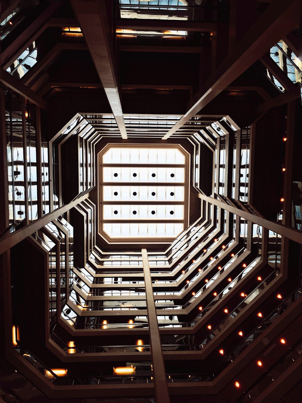 low angle photo of ceiling