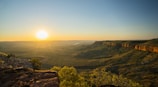 A breathtaking landscape showcasing vibrant colors at sunset.