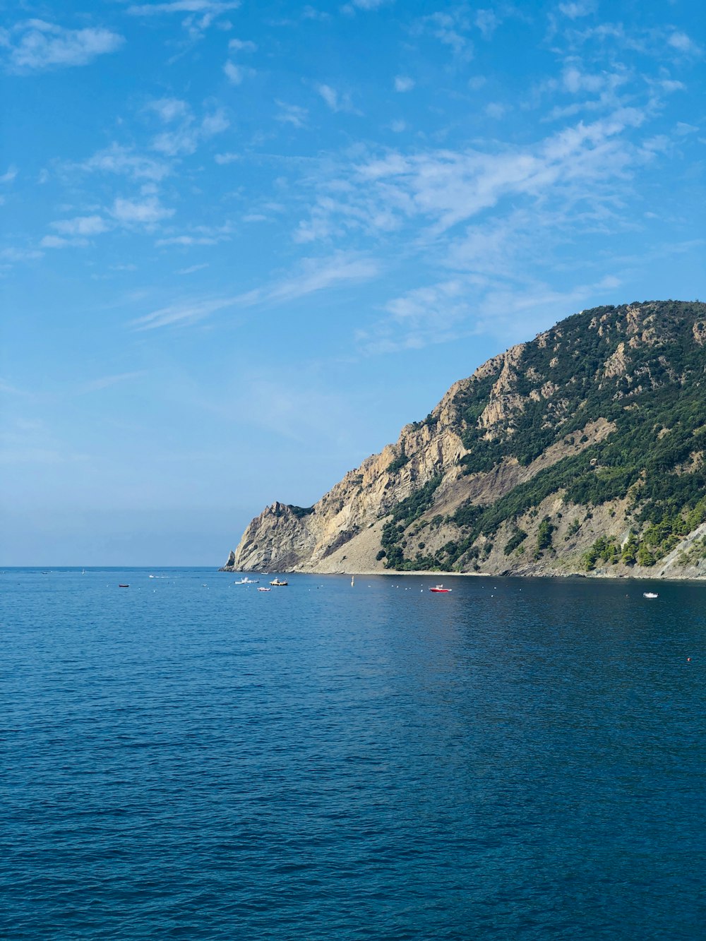 rock formation near sea