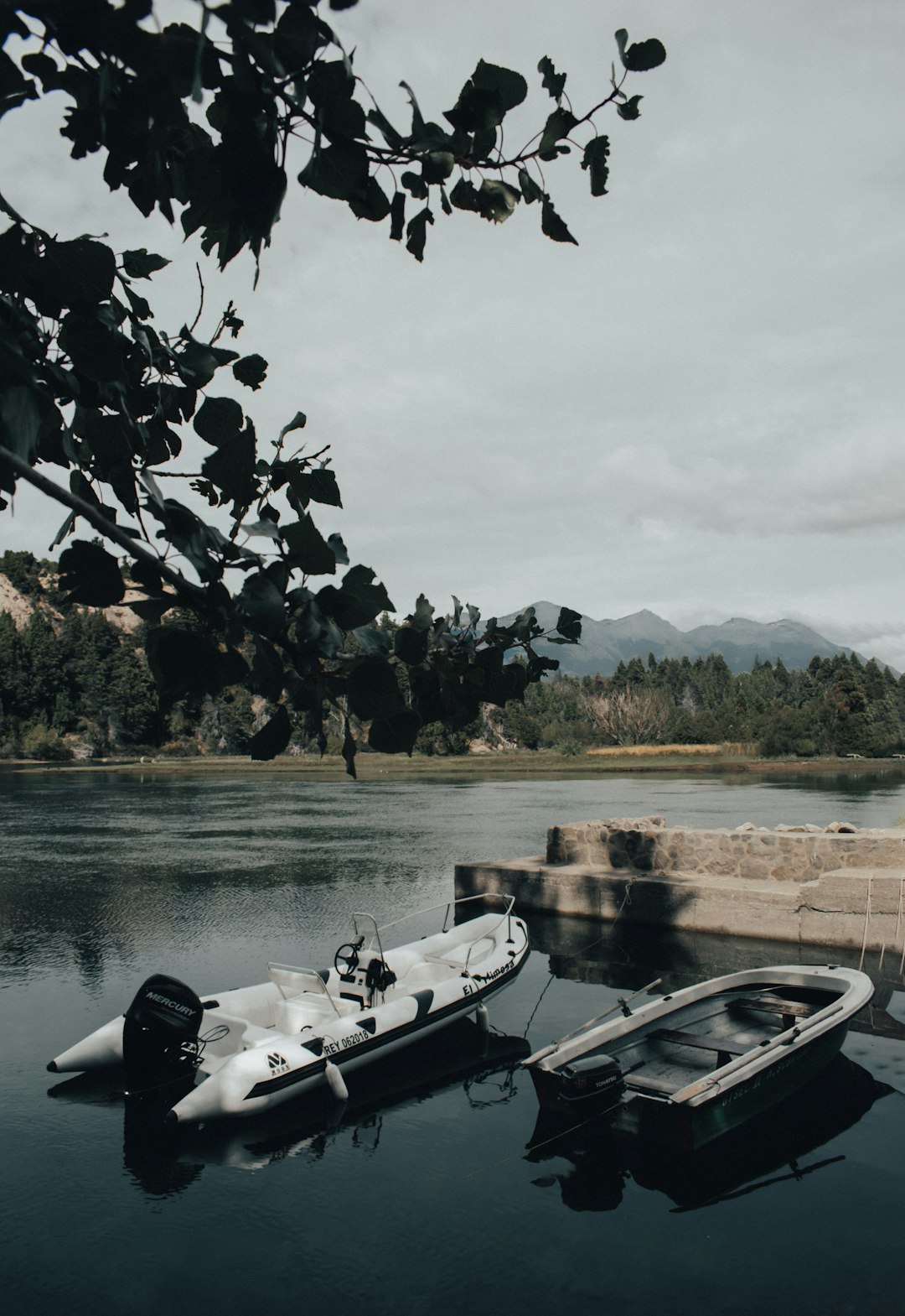 boats on lake