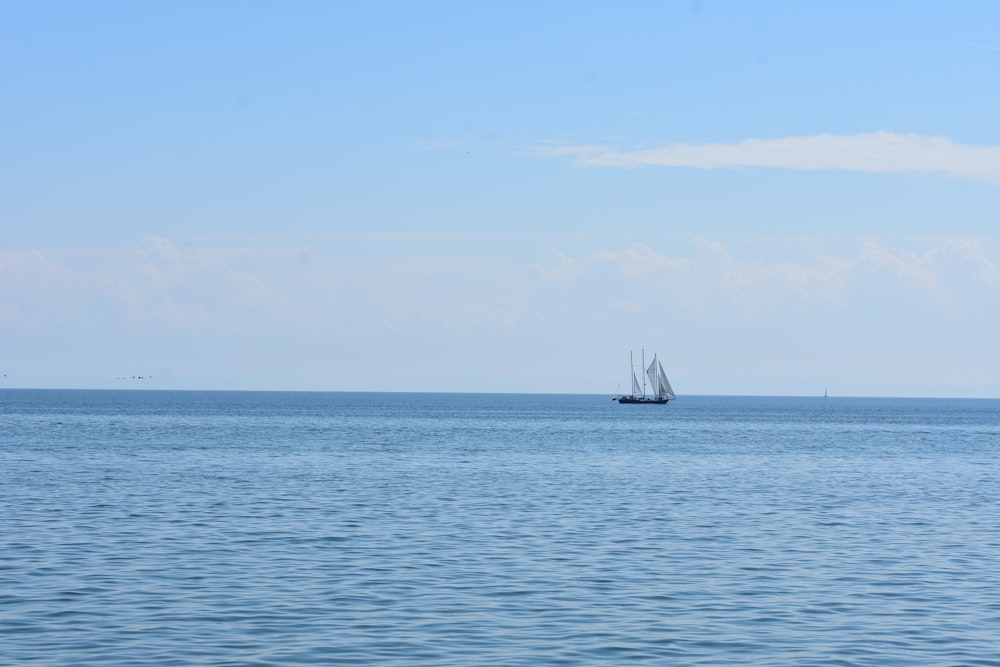 sailboat on calm body of water