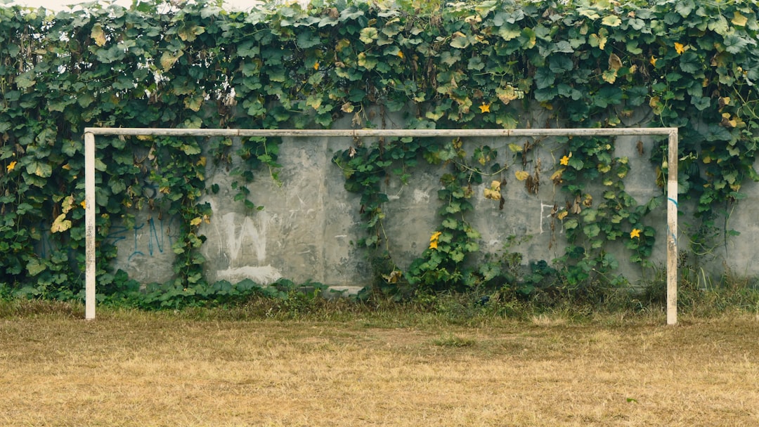 Simple Goalpost in front of Wall