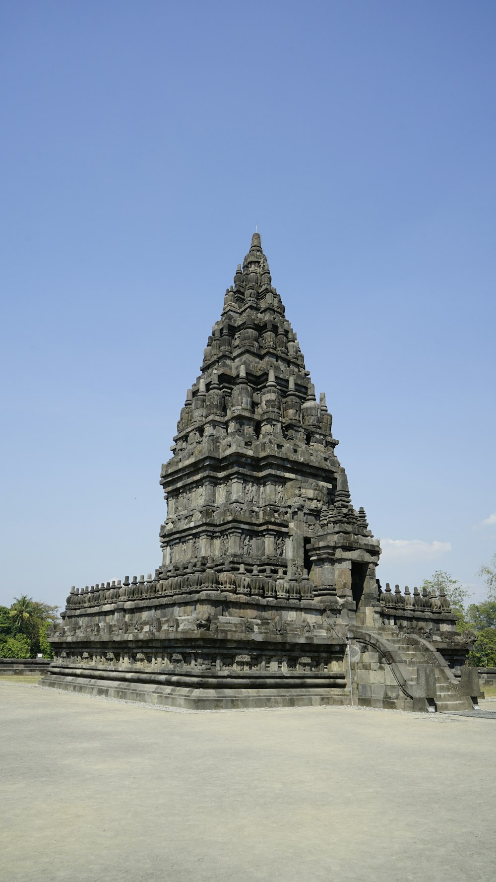 gray and black concrete tower at daytime