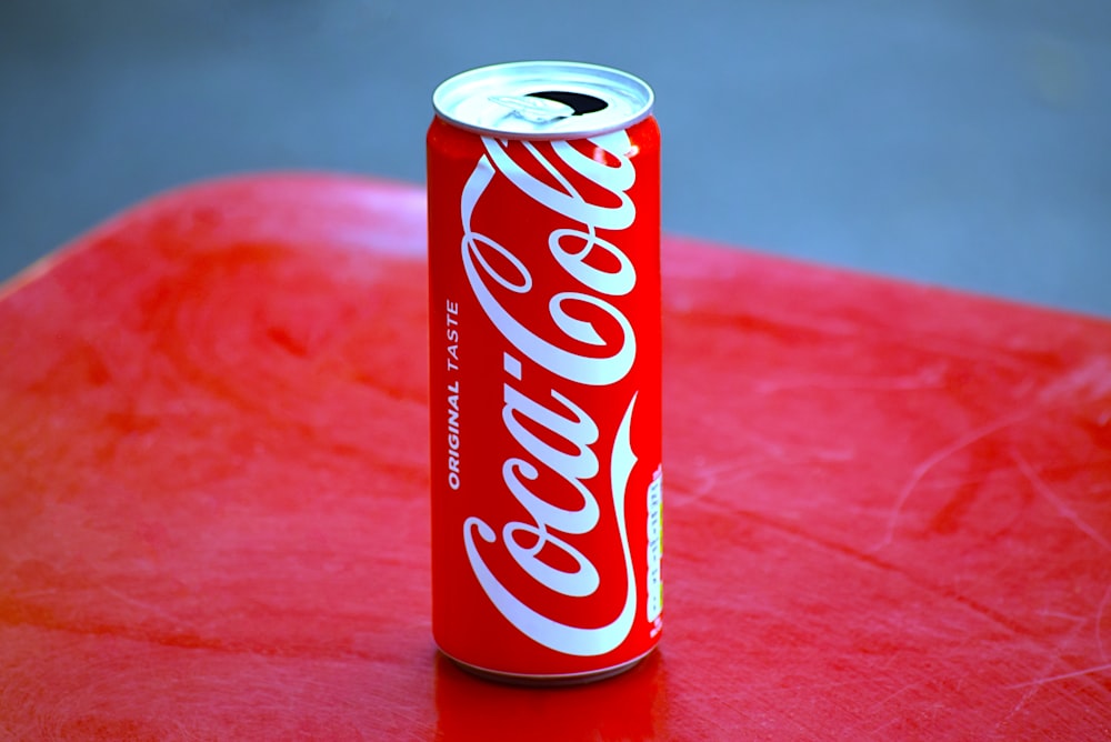 Coca-Cola soda tin can