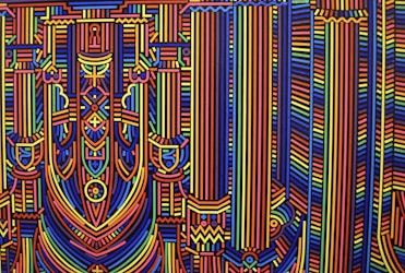 Harnessing Randomness: Crafting Organic Geometric Designs with Grasshopper and Photoshop