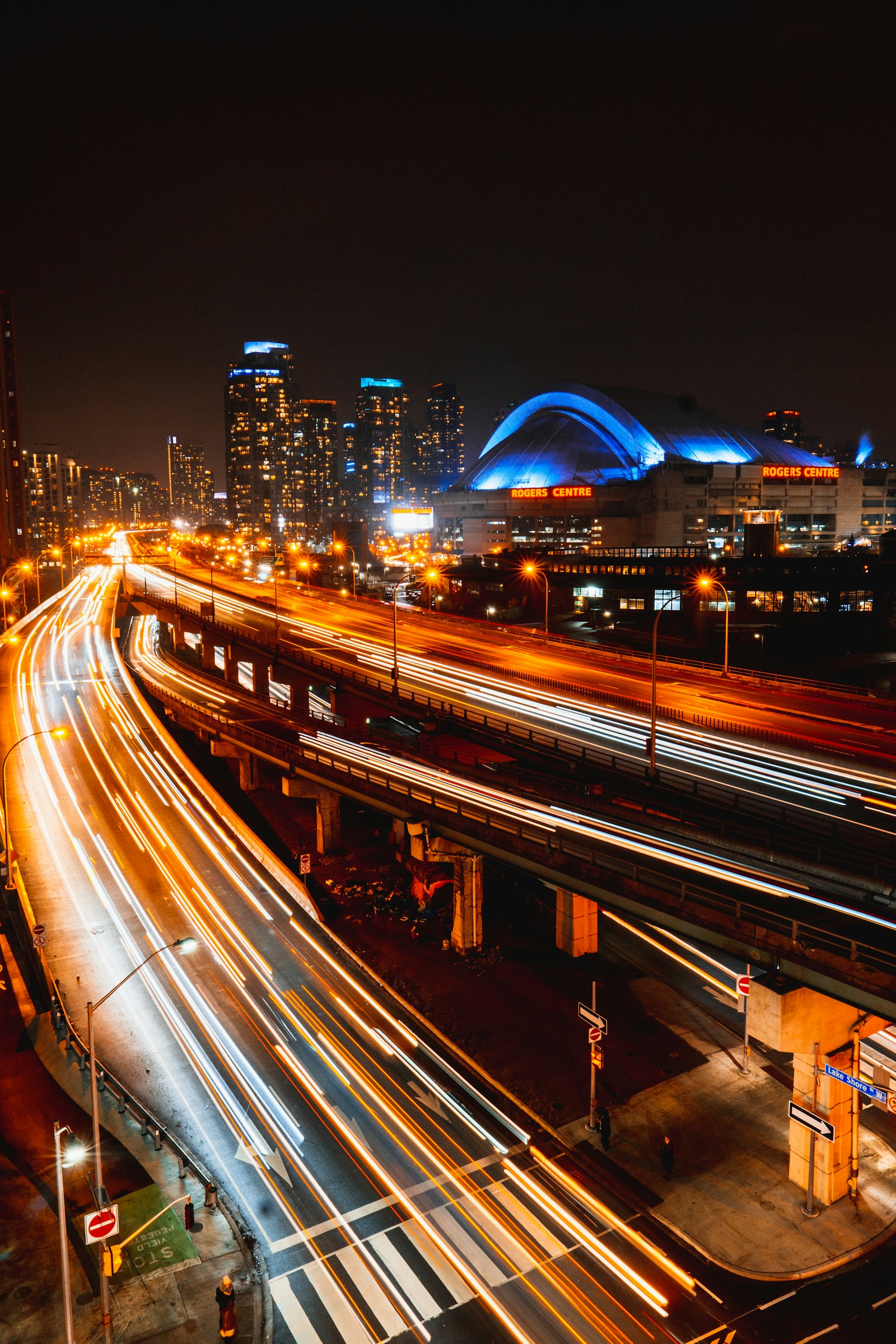 Sony a6300 + Sigma 16mm F1.4 DC DN | C sample photo. Time-lapse photography of bridge photography