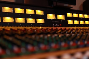 Our recording studios mixing desks are summed in SSL Mix Bus