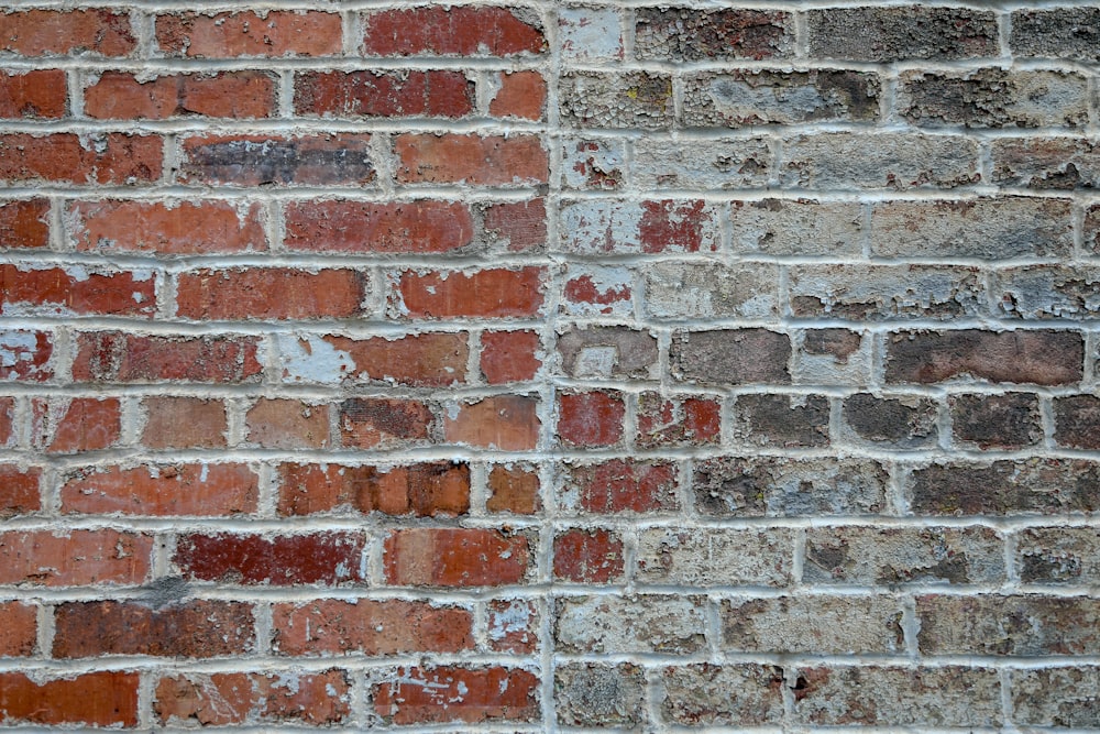 brown and gray brick wall