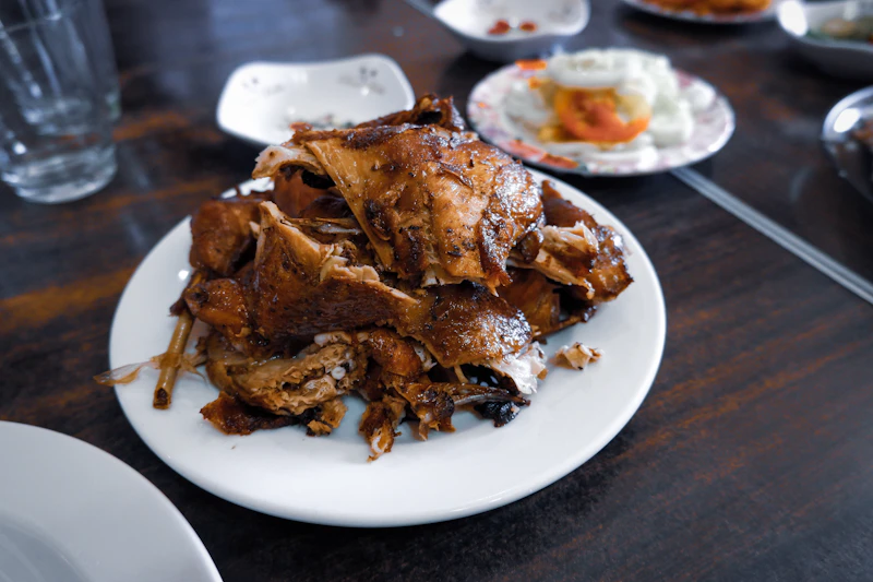 Conejo Asado al Ajillo
