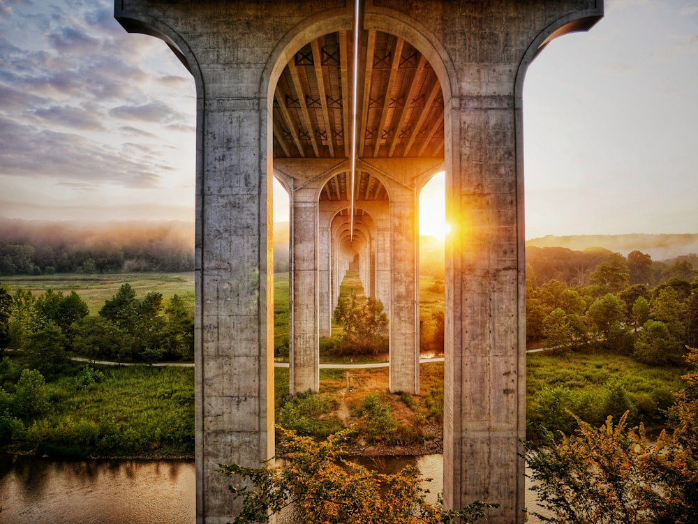 brown concrete bridge during daytime