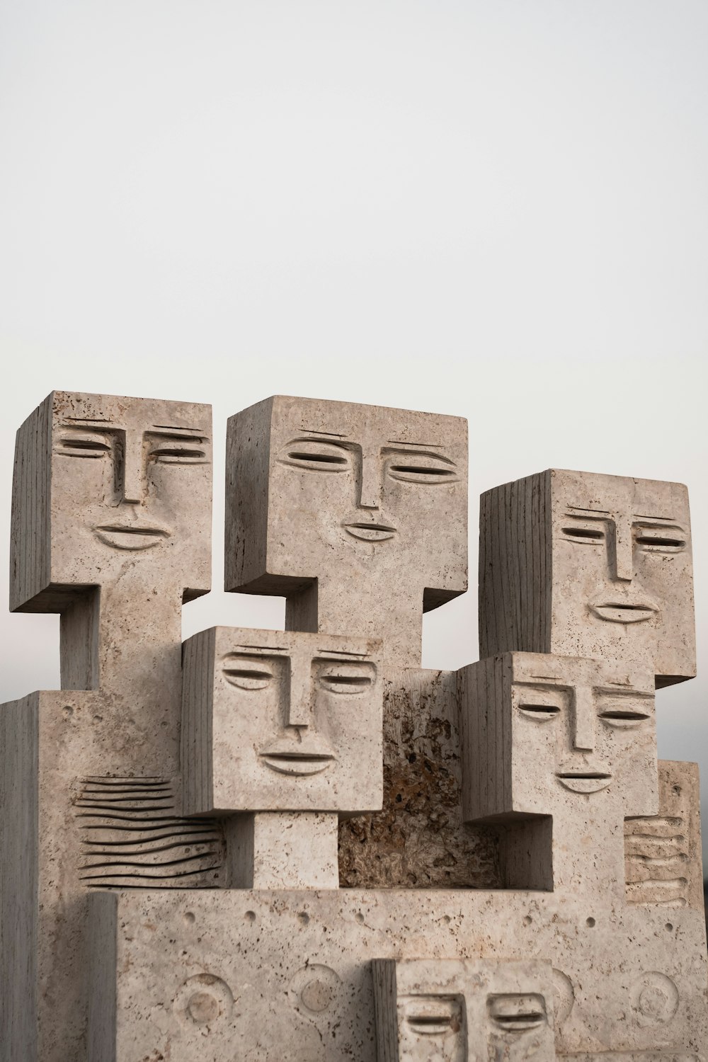 gray concrete statue during daytime