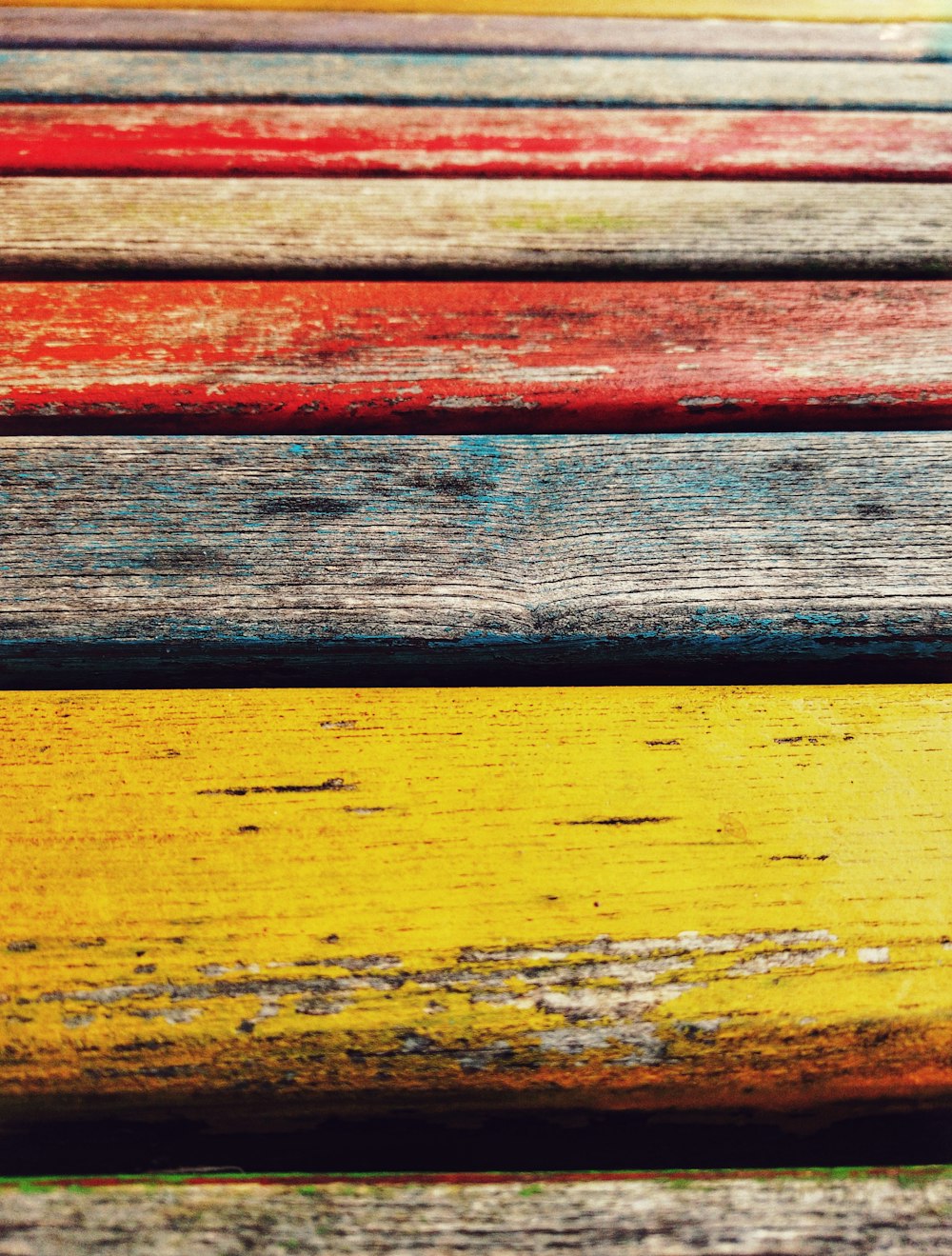 brown and red wooden planks