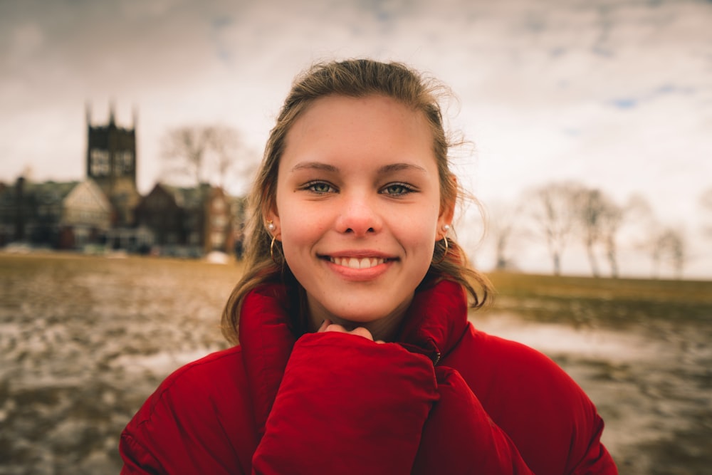 smiling woman