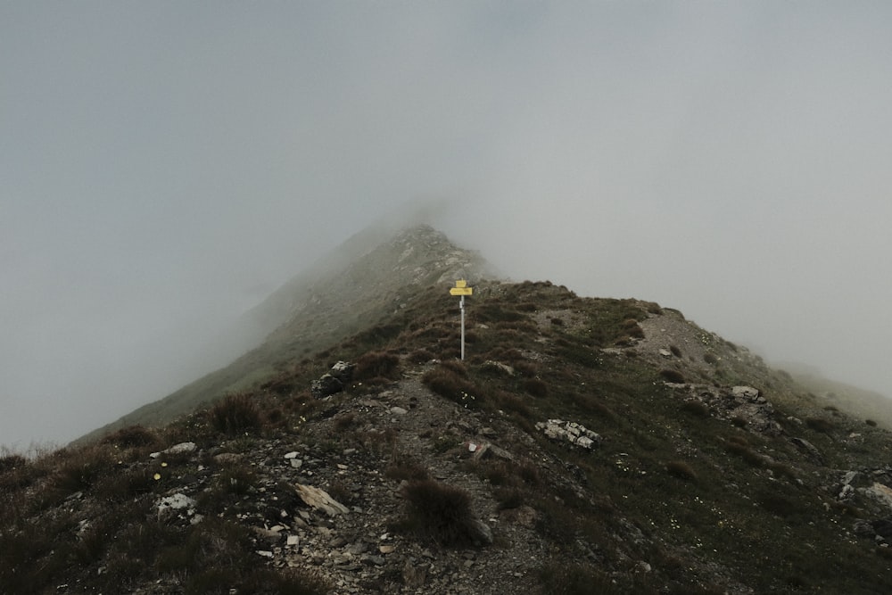 mountains under cloudy sky