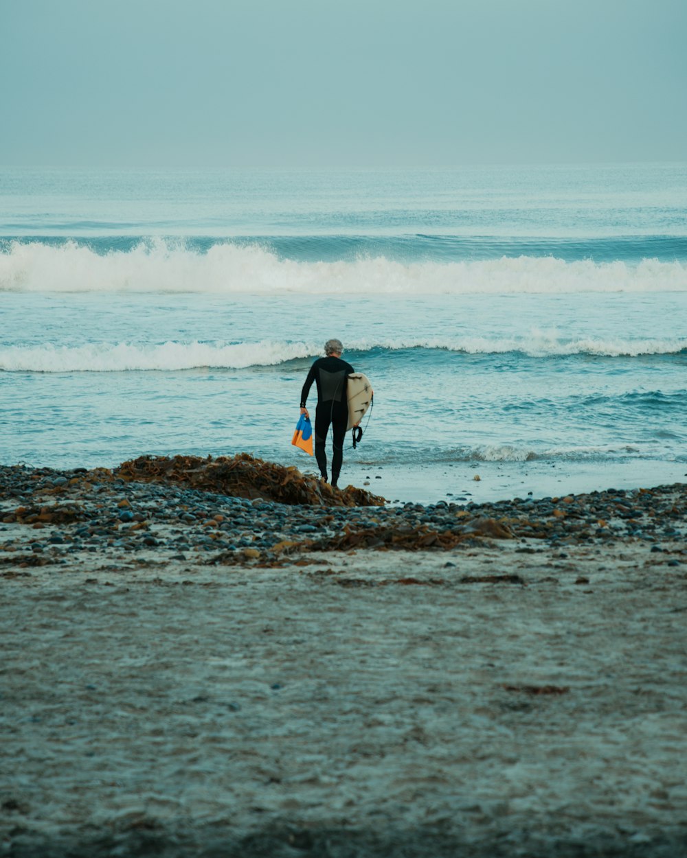 unknown person walking outdoors