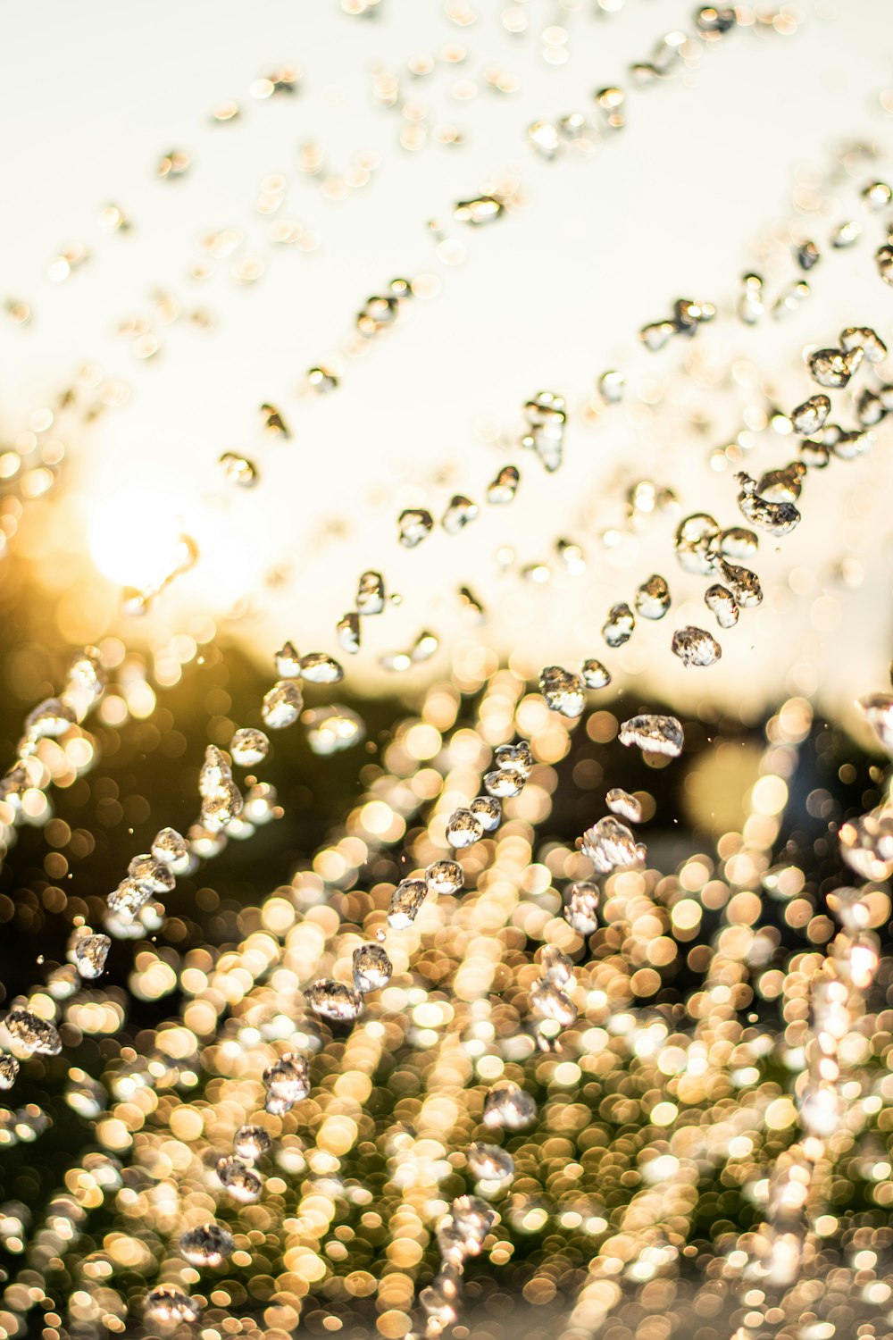 water drops formations