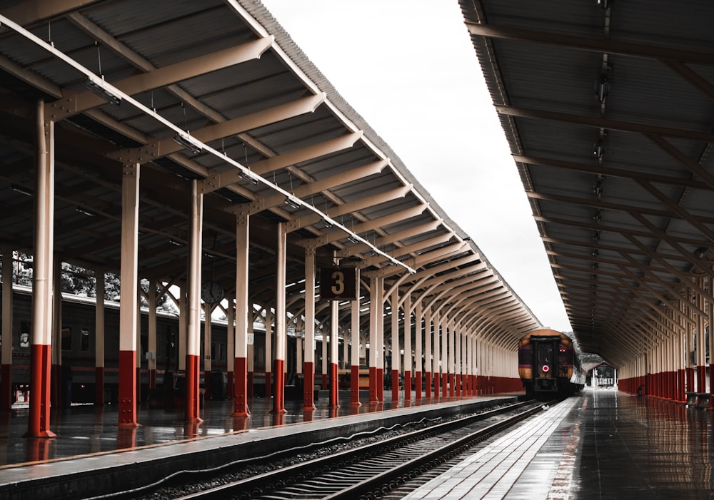 train between train station