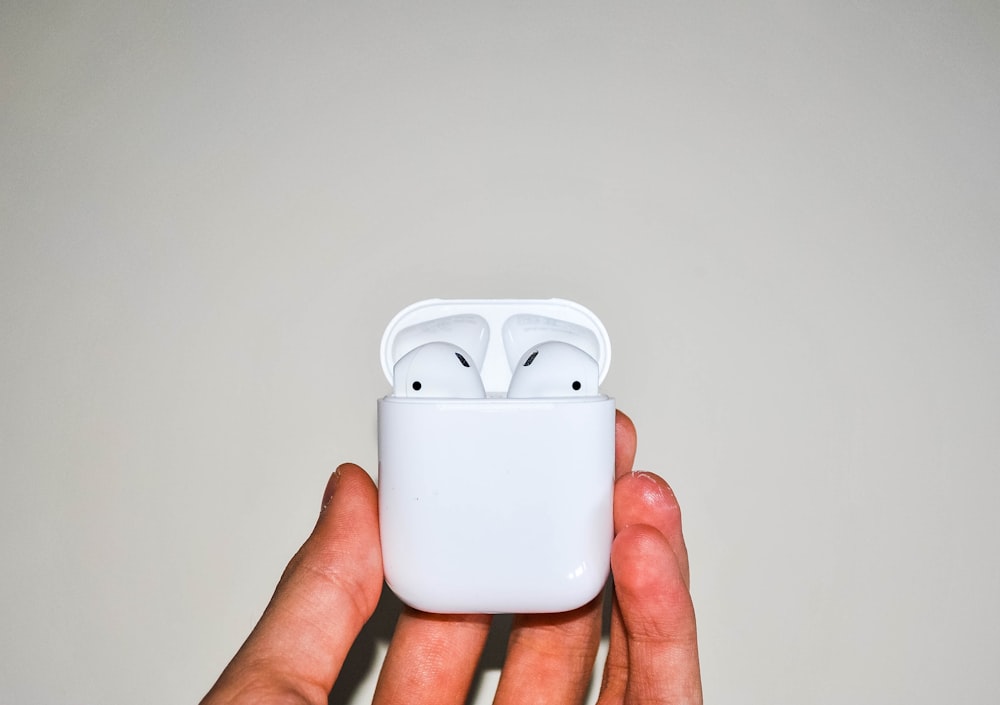 Apple AirPods with charging case