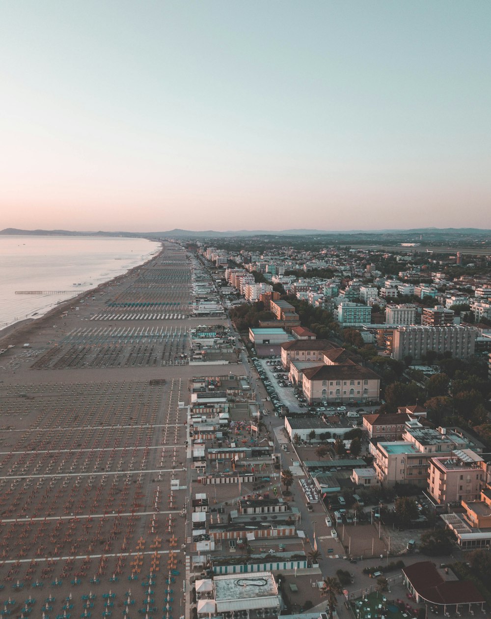 aerial photography of building