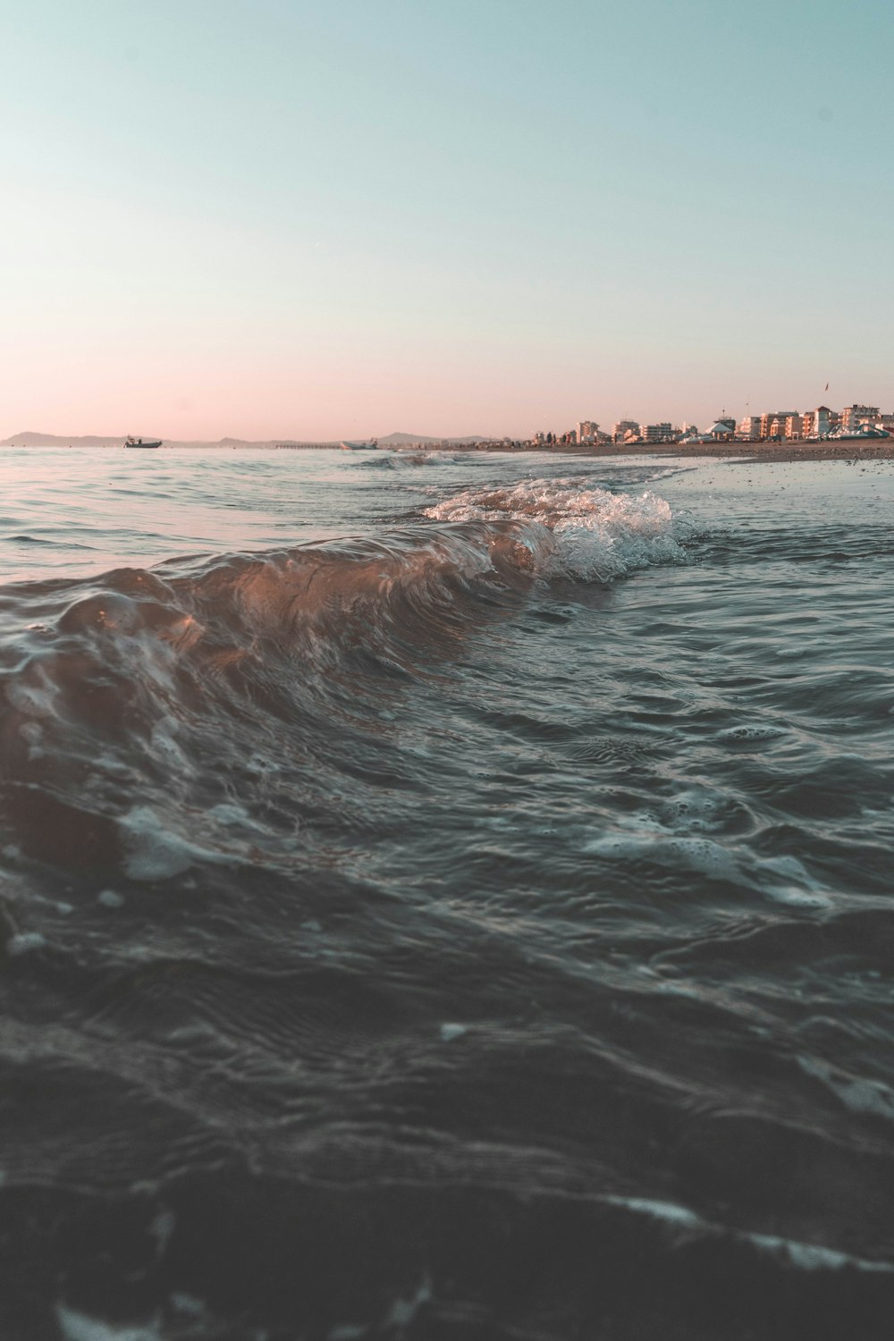 calm body of water