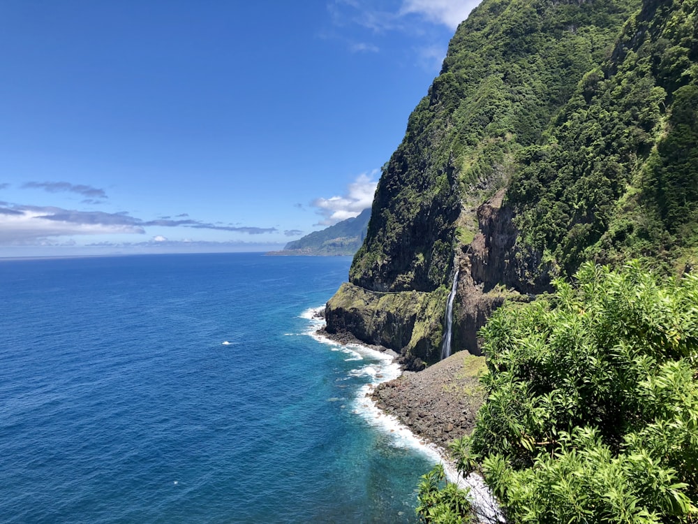 blue body of water