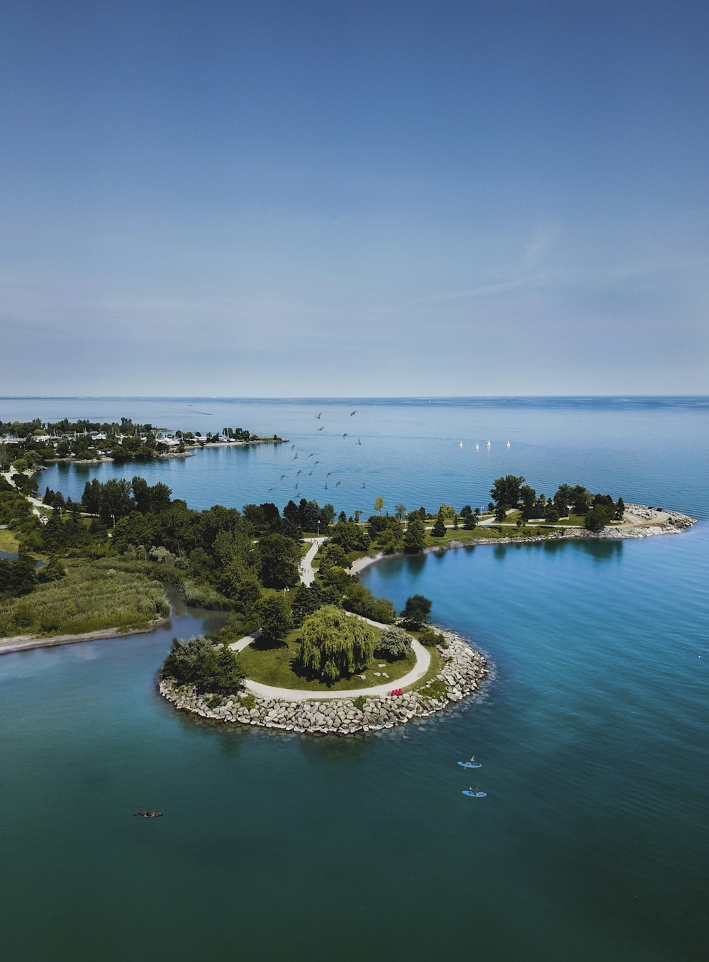 high-angle photography of blue beach