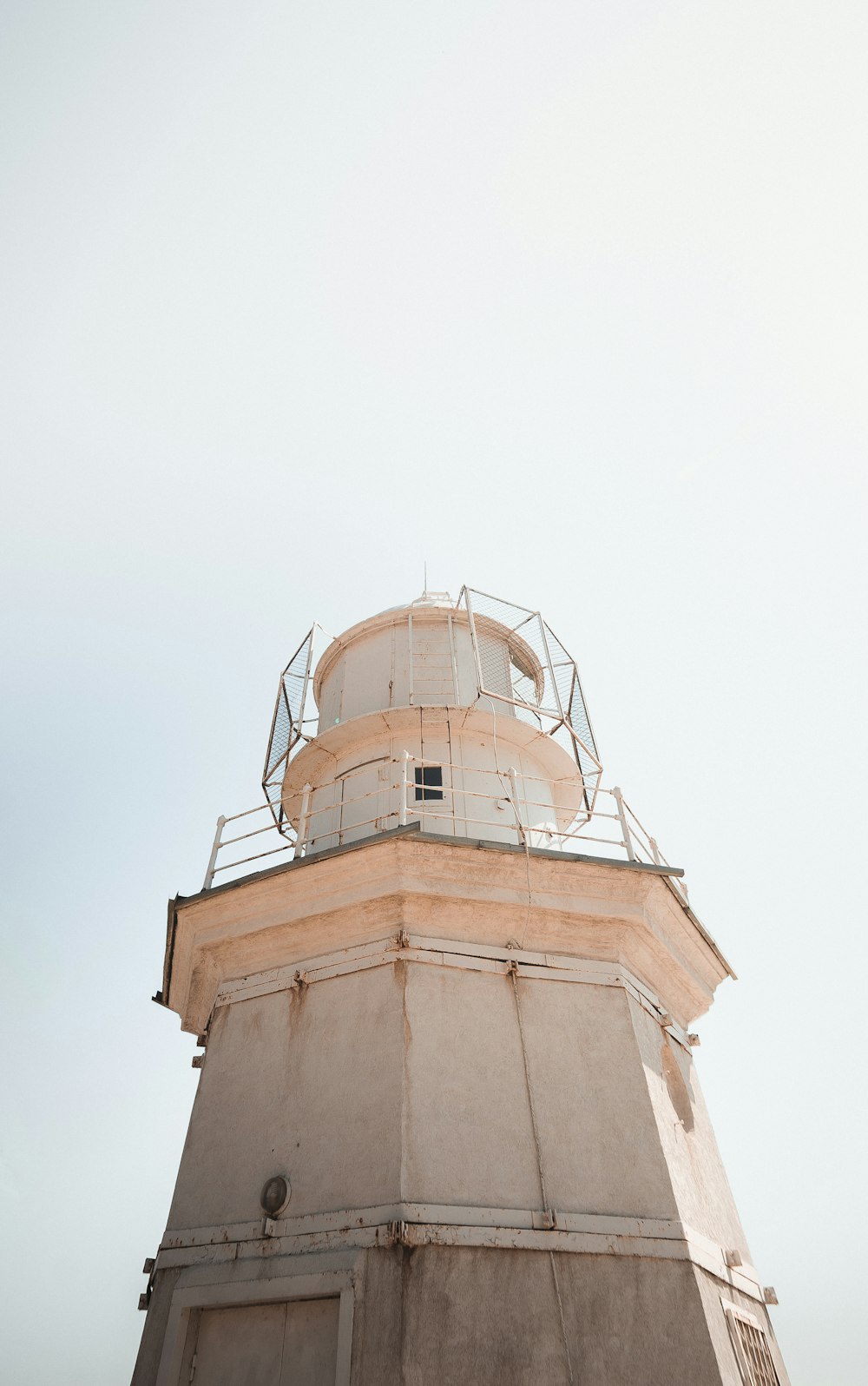 white concrete lighthouse