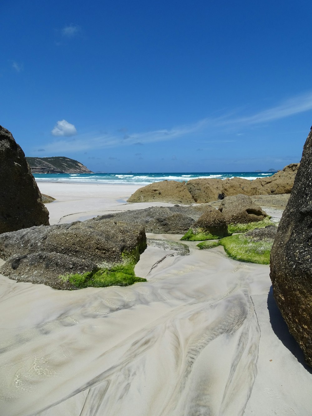 brown rock formation