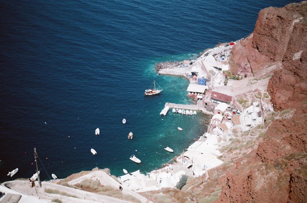 white boat on body of water