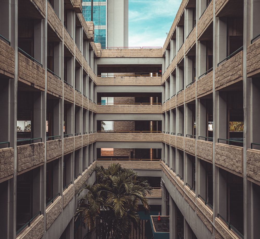 brown concrete buildings