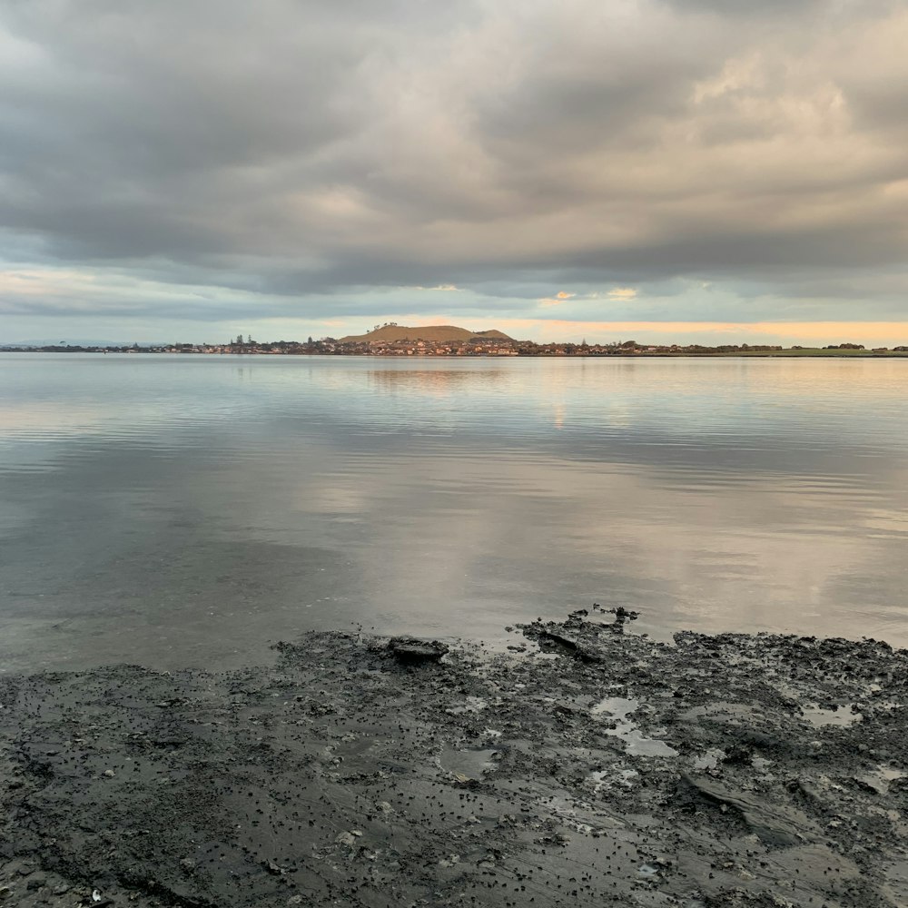 landscape photography of body of water