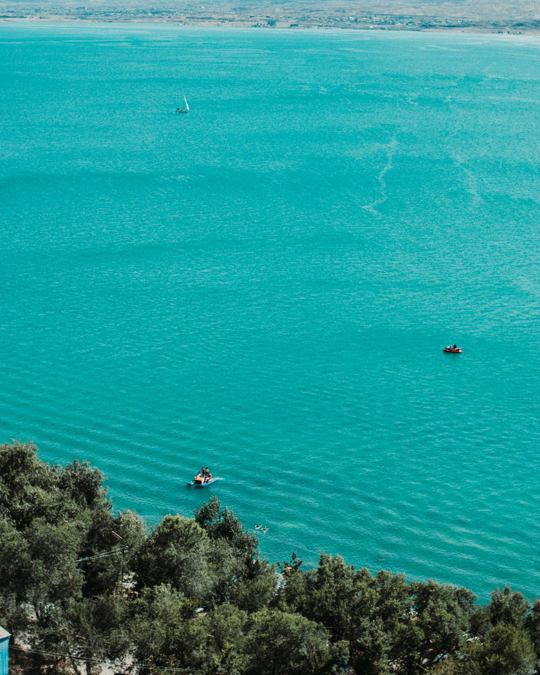 boats on water near shore