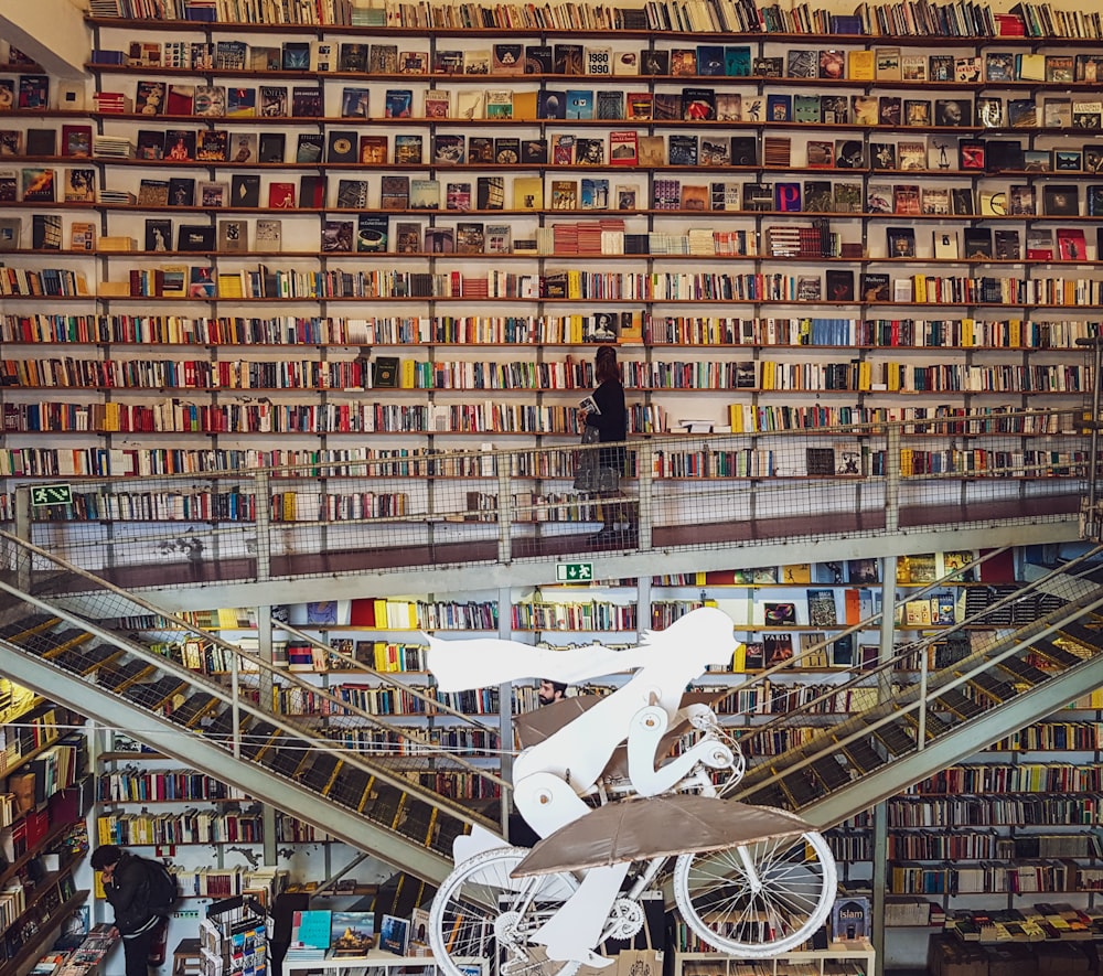 library interior