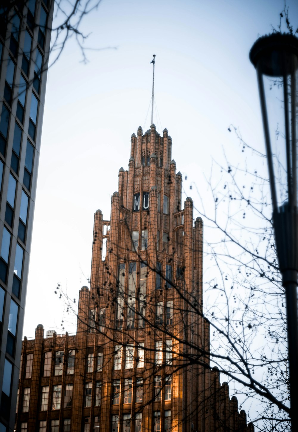 brown concrete building