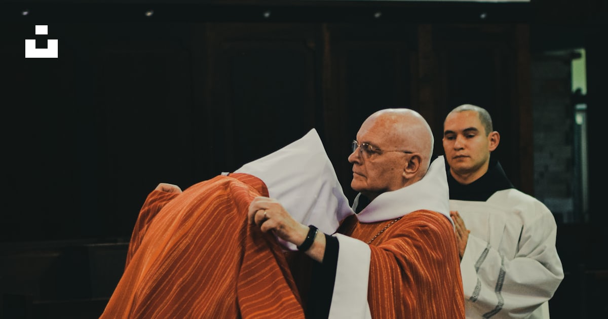Two priests in brown and white robes photo – Free Priest Image on Unsplash
