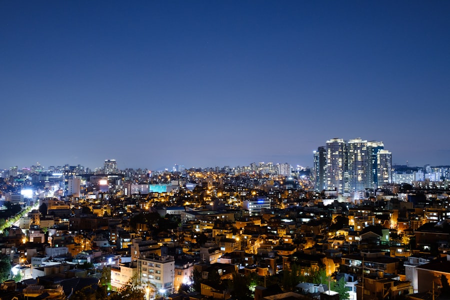 Antigua Guatemala colonial street night