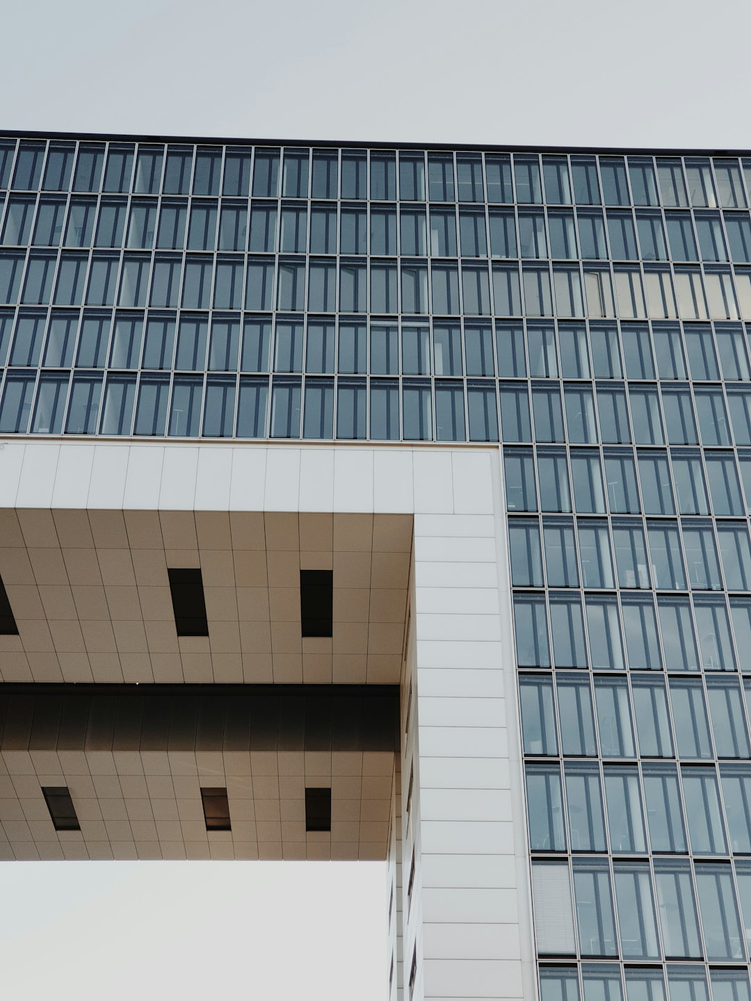 low-angle photography of concrete building