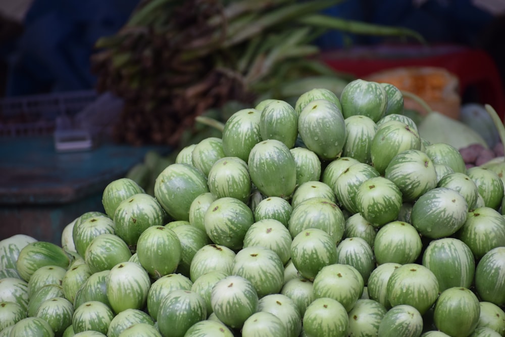 green watermelon