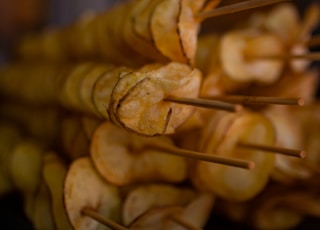 chips on skewers