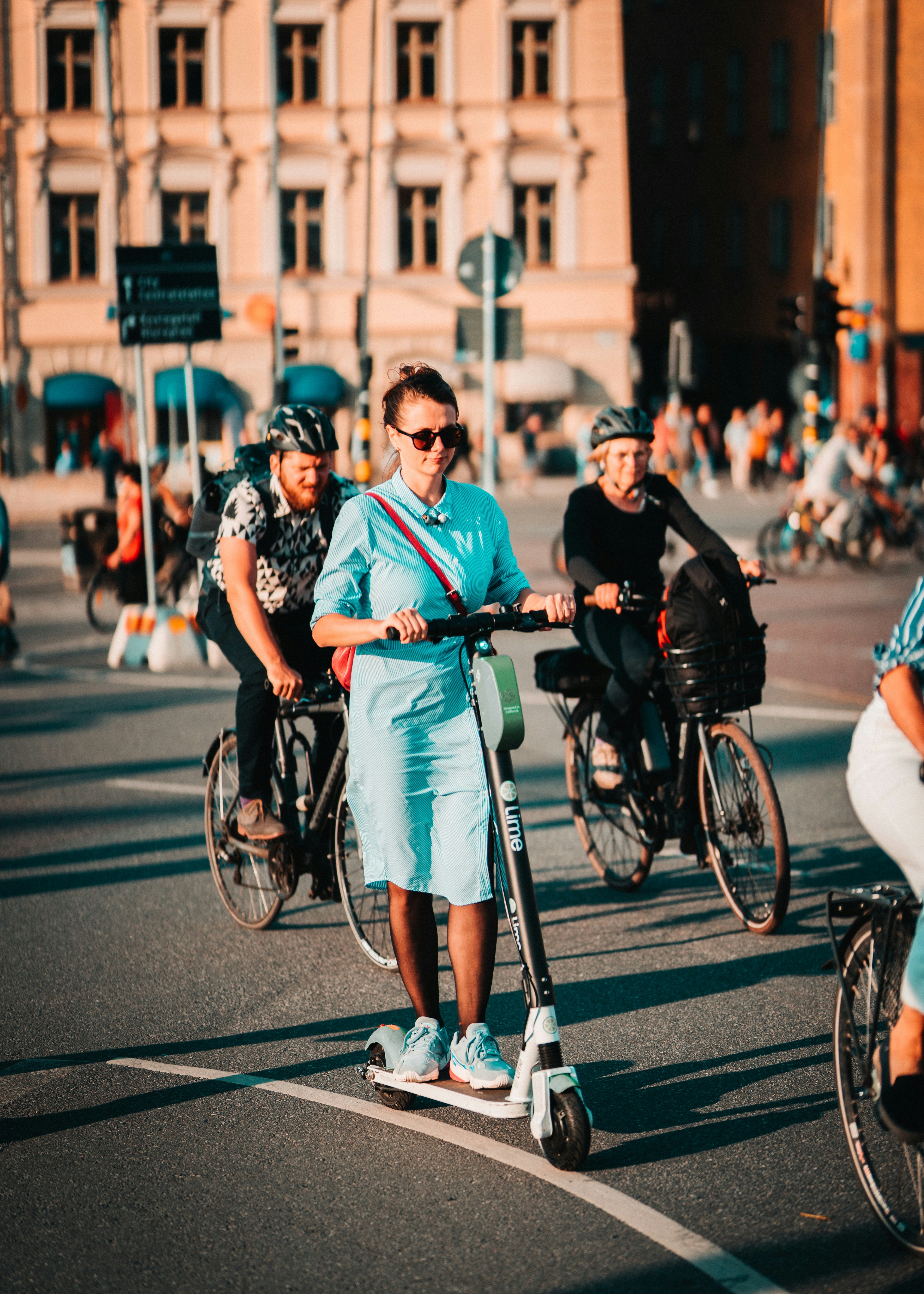 Man riding kick scooter during daytime photo – Free Human Image on Unsplash
