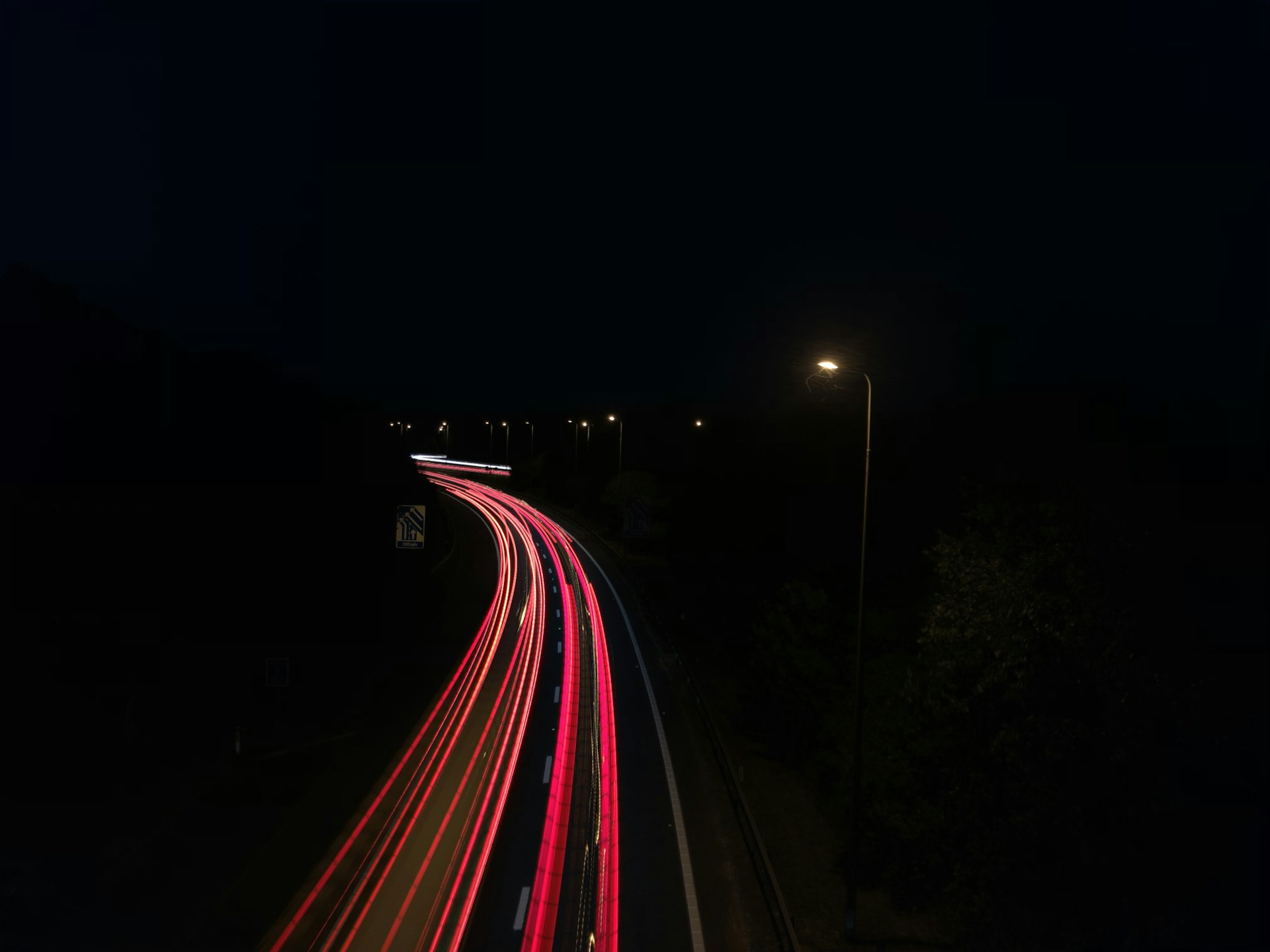 timelapse photo of vehicles