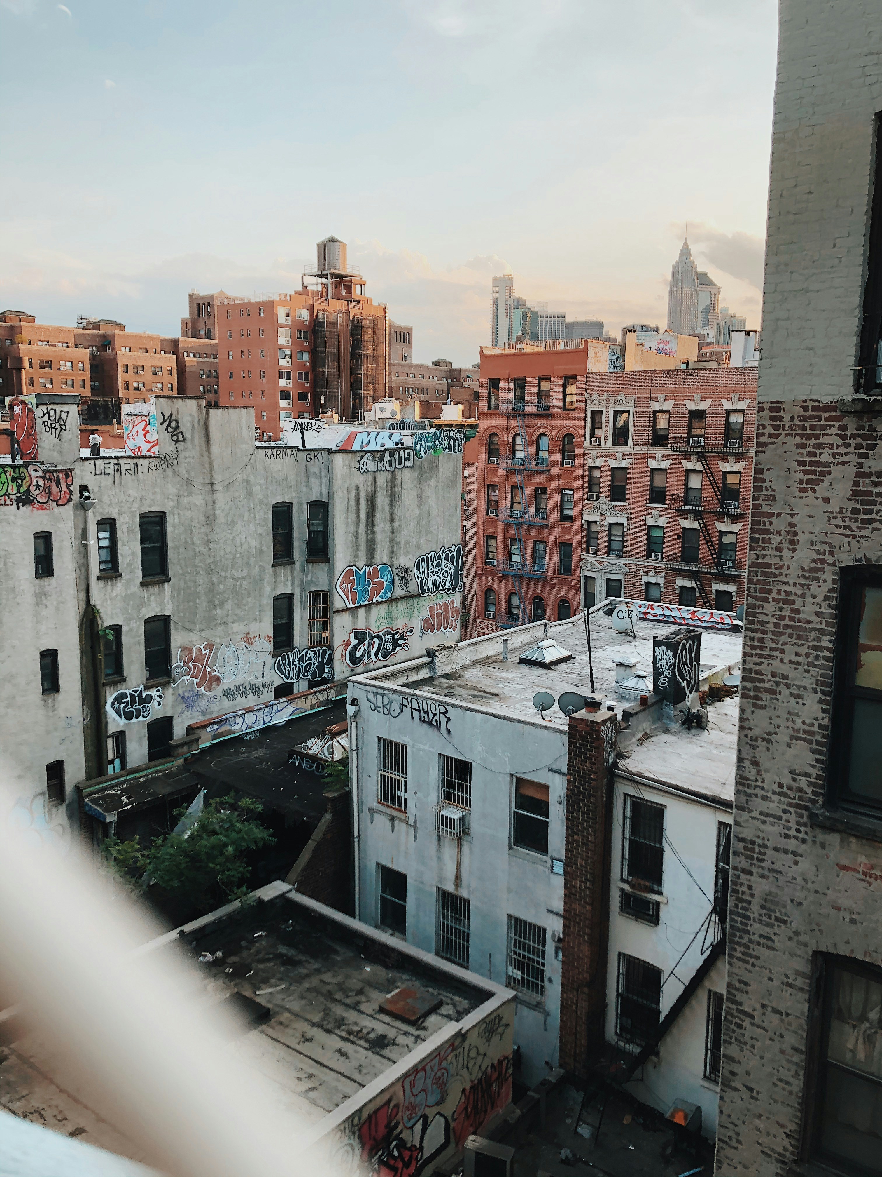 aerial photo of buildings during daytime