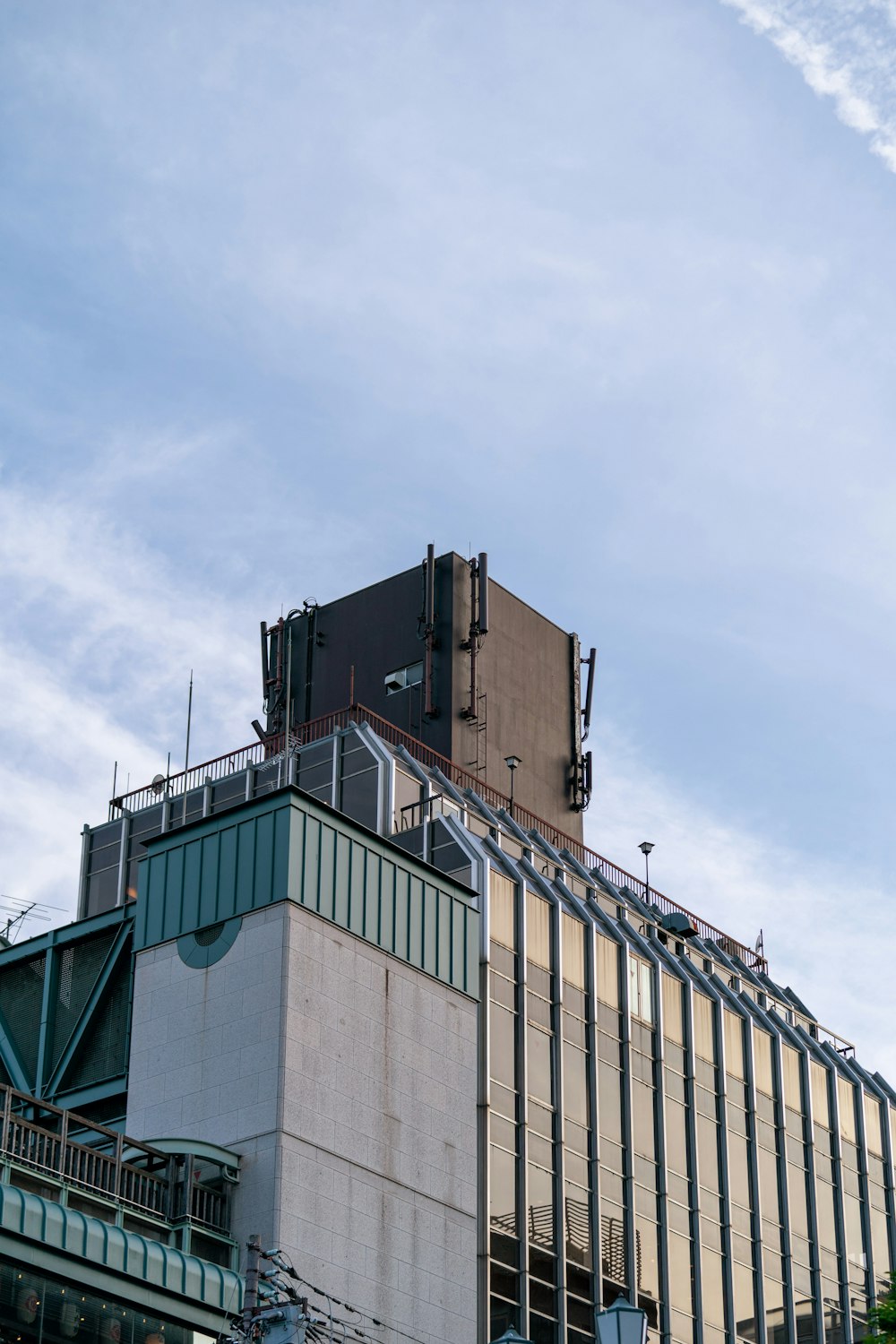 gray concrete building under blue sky