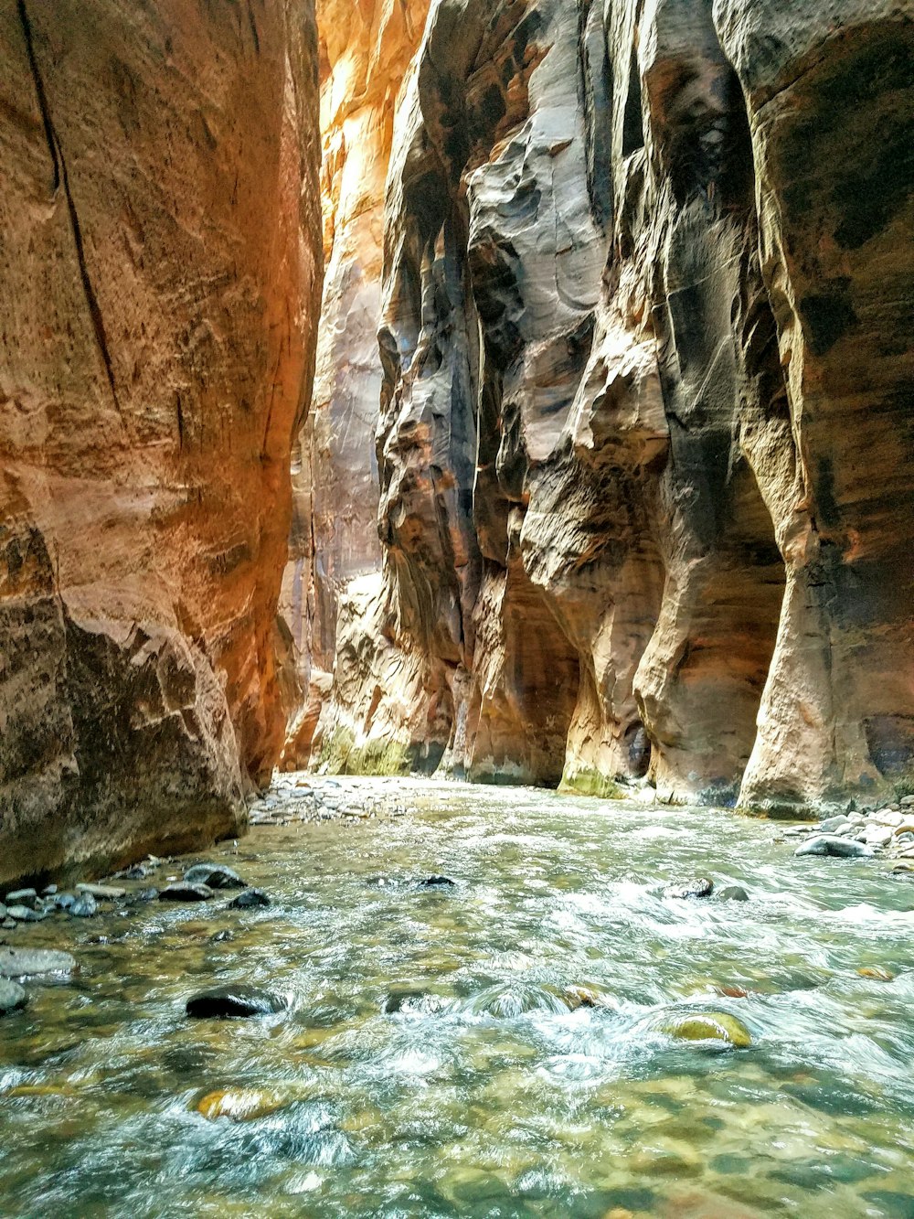 river and rock