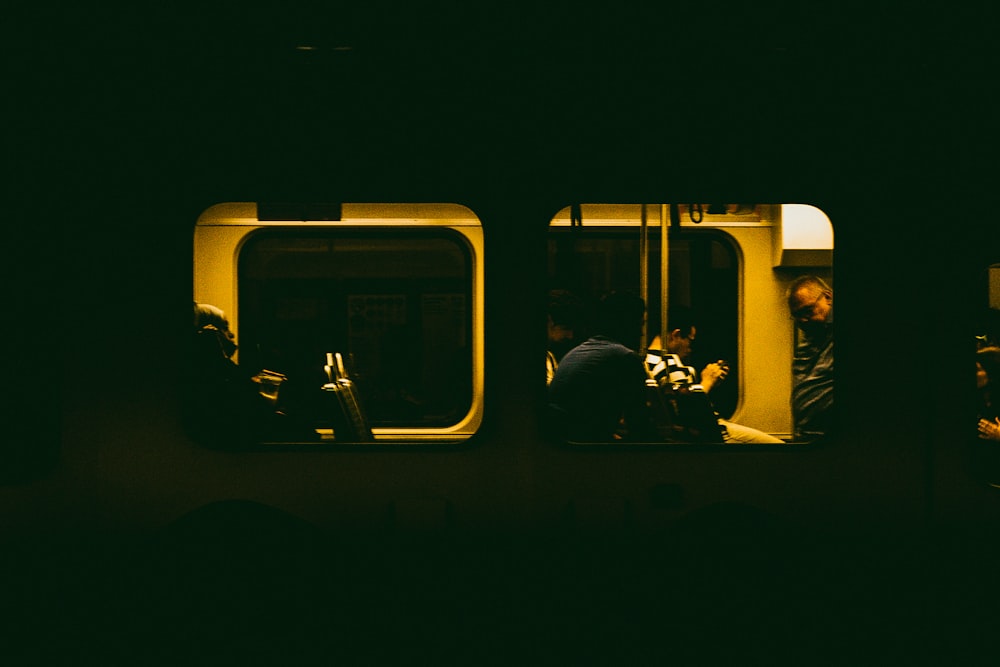 person sitting using smartphone