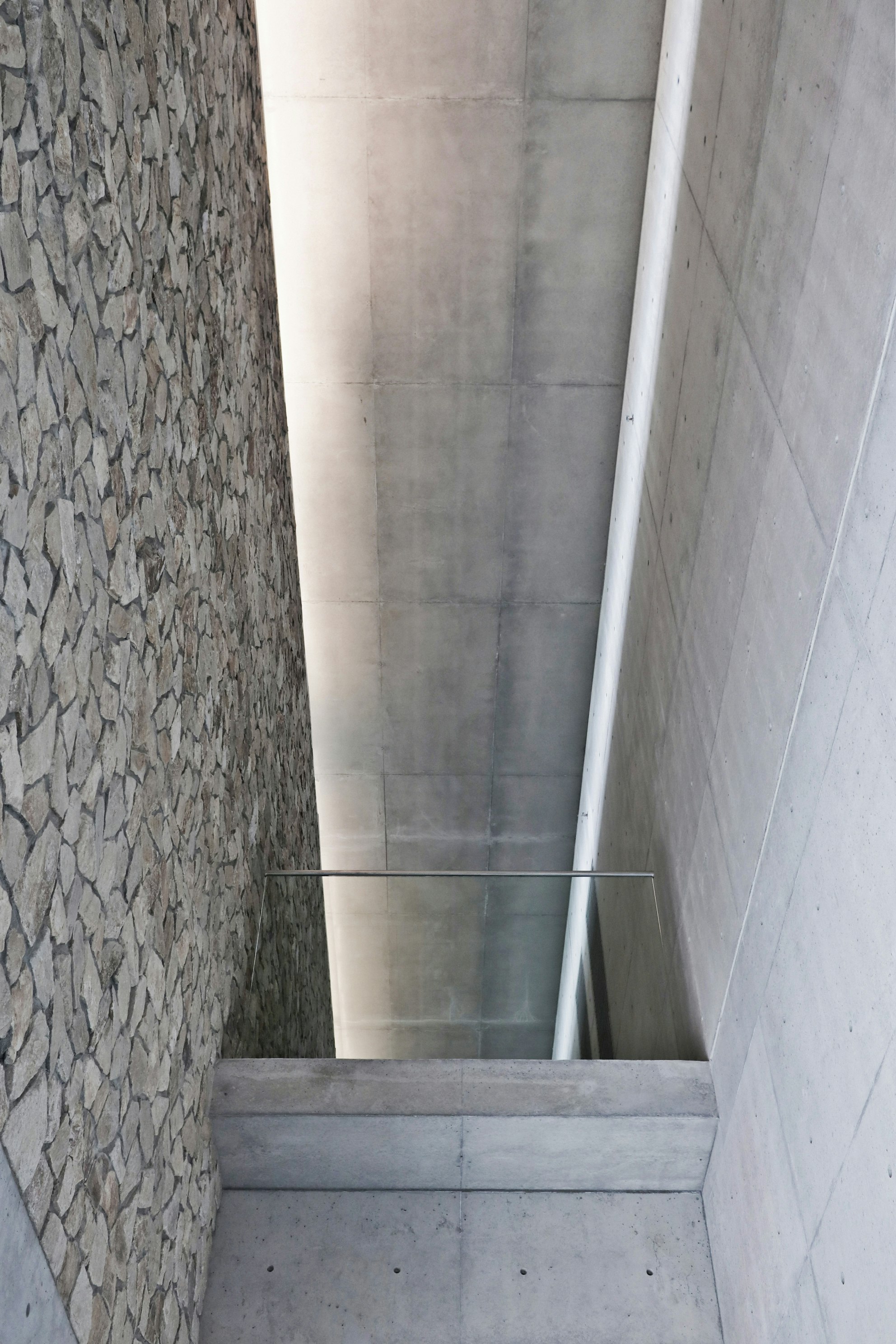 gray concrete ceiling