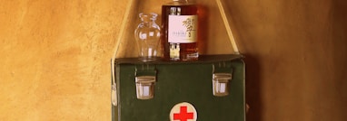 green military health kit box
