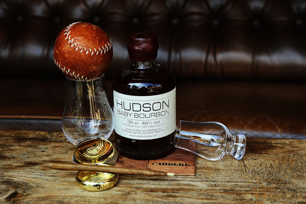 Hudson baby bourbon bottle