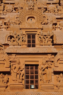 yellow concrete building